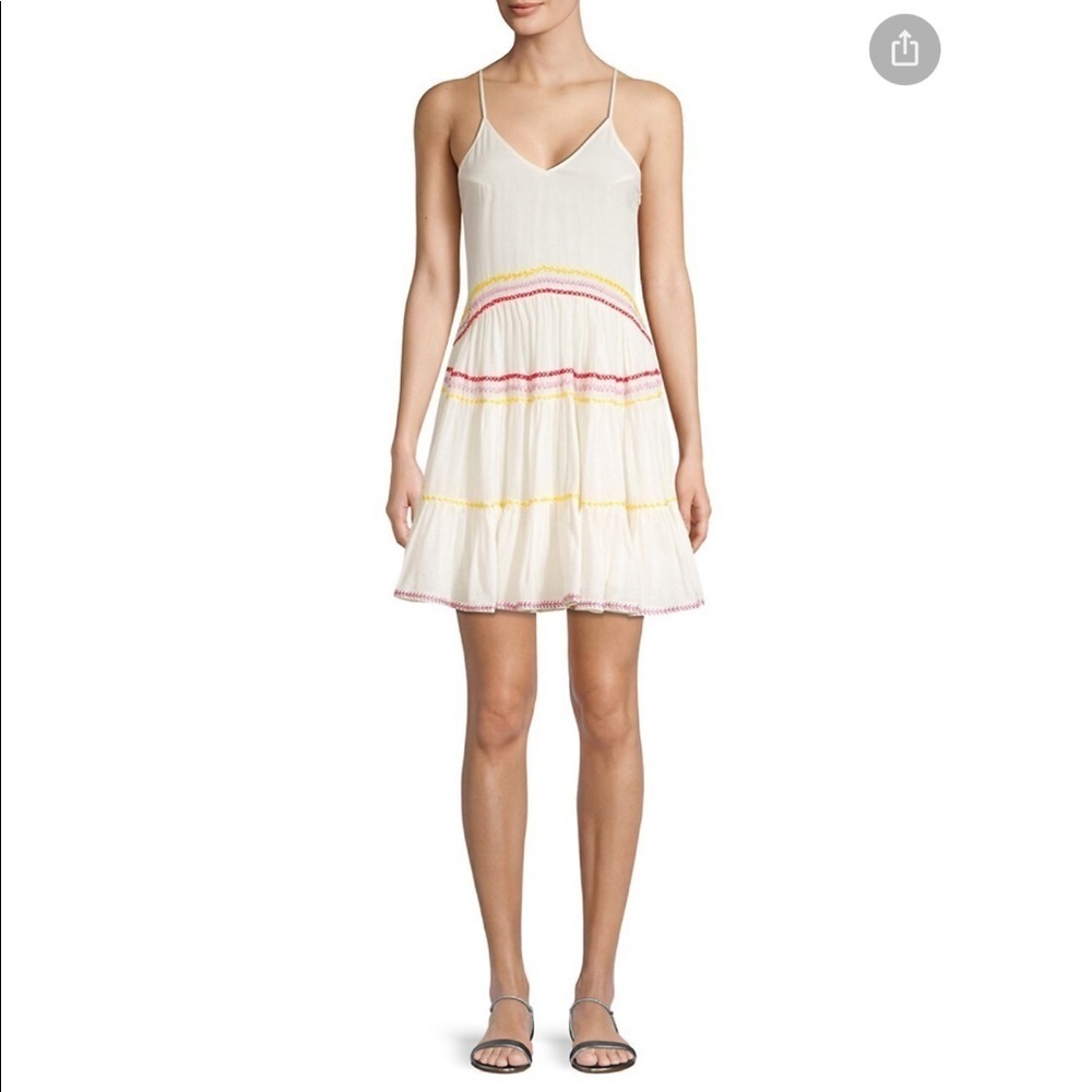 Carolina K | Marieta ruffle Fit Flare mini Dress